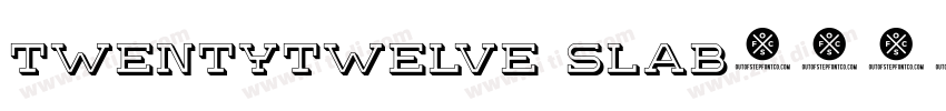 Twentytwelve Slab字体转换 Twentytwelve Slab字体转换